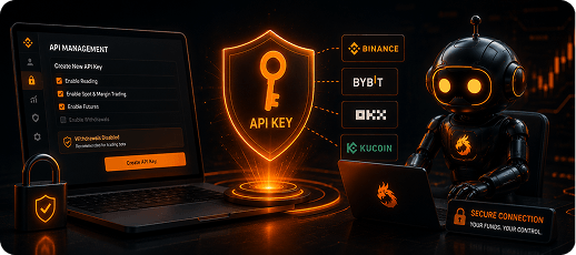 API Keys Explained: How to Connect a Crypto Trading Bot Safely