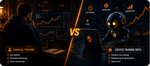 Manual Trading vs. Crypto Trading Bots: Which Is Better in 2026?